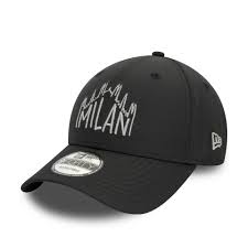 AC MILAN REFLECTIVE 9FORTY-ADULTS-BLACK-OSFM